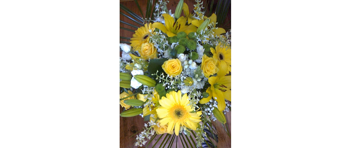 Flower trade in Talsi