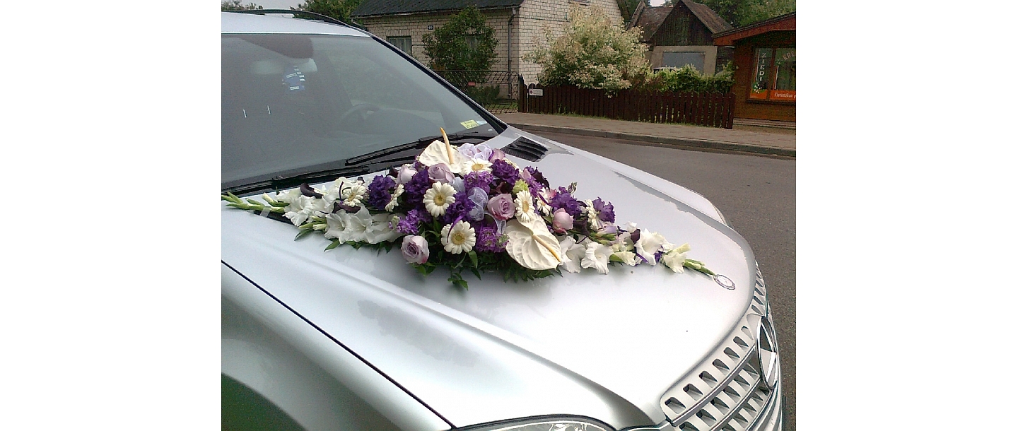 Оформление автомобиля на свадьбу