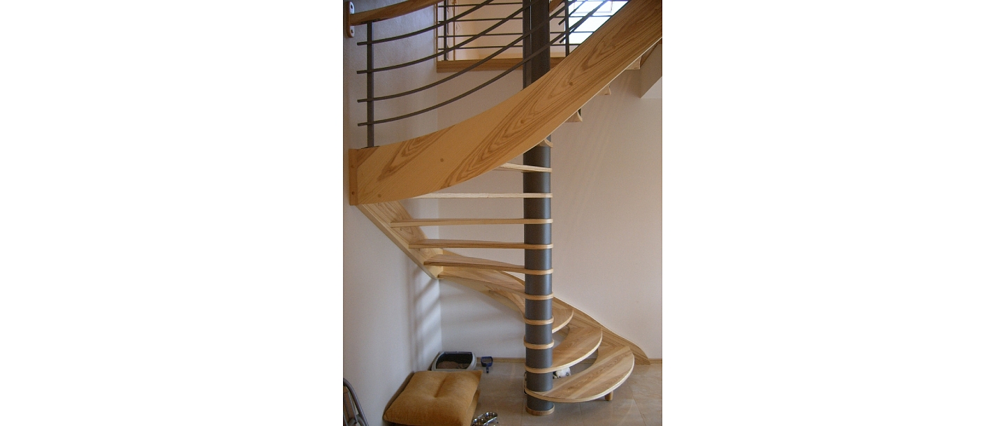 Spiral staircase in Jelgava