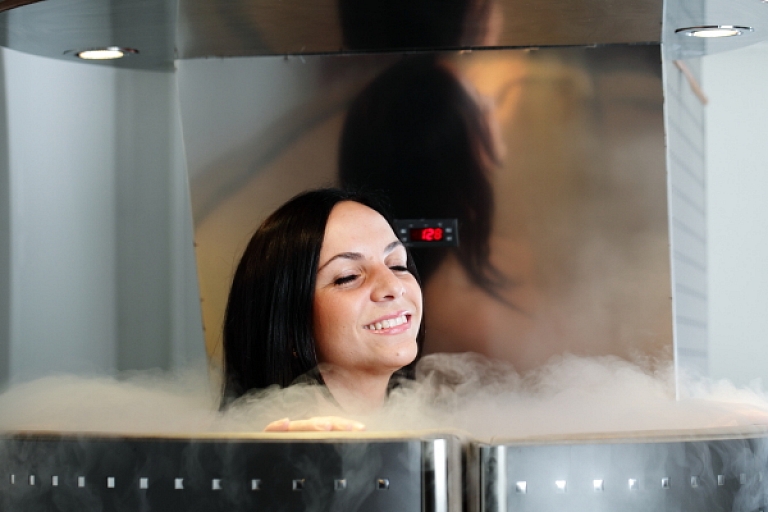 Cryoprocessing improves a woman&#39;s well-being