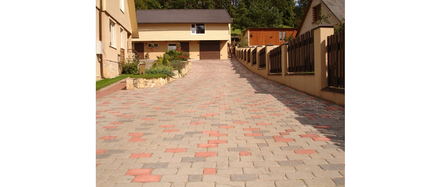 Road paving for private houses