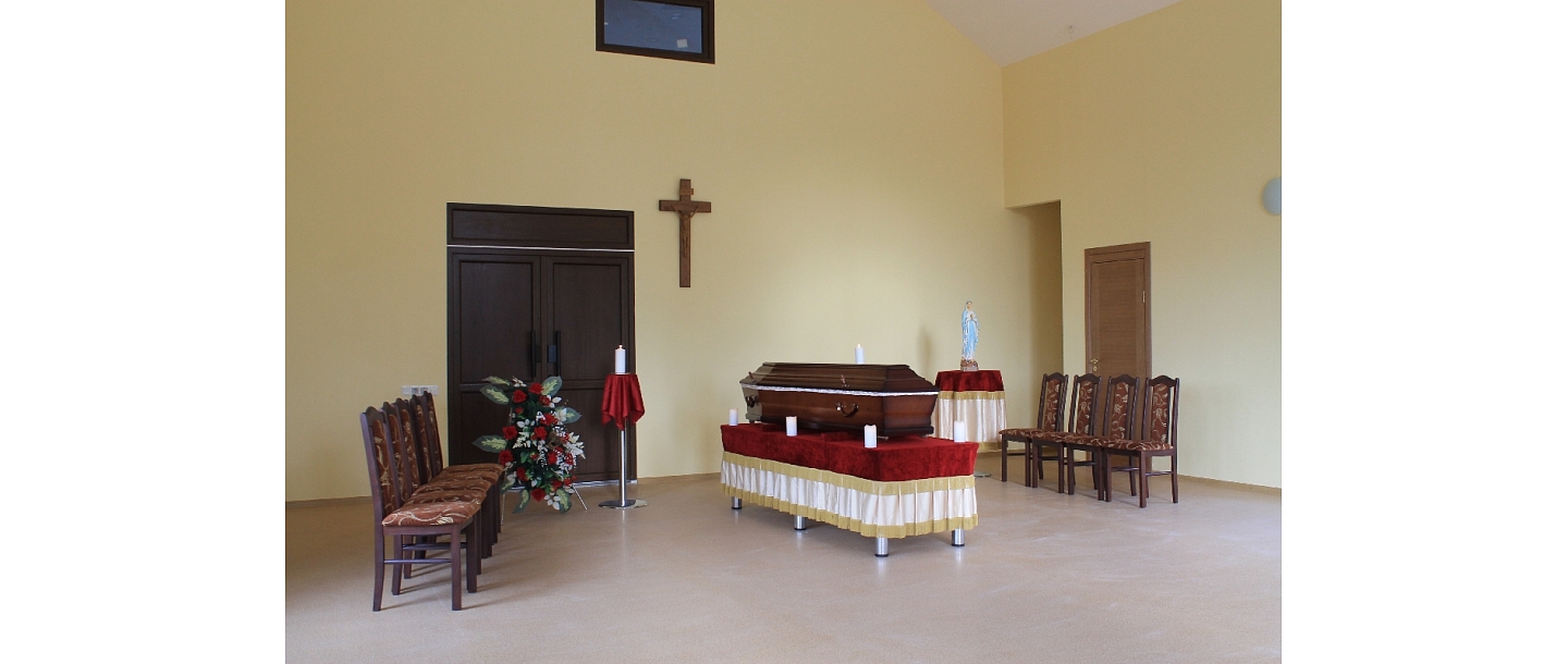 Funeral home - PARADISUS Crematorium, FUNCTION HALL PARADISUS
