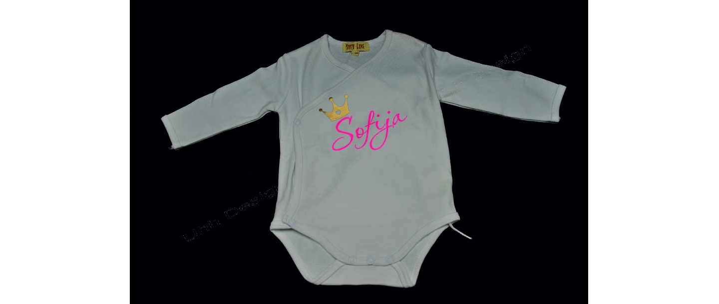 clothing printing for babies reptile sofia