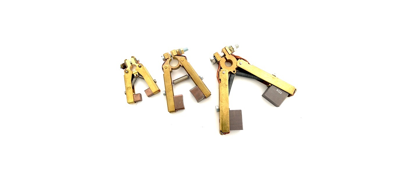 Brush holders for electrical equipment