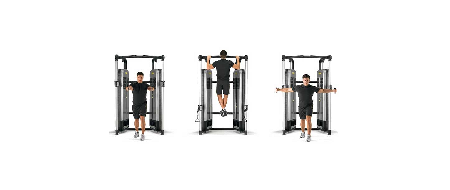 Exercise machines for sports centers