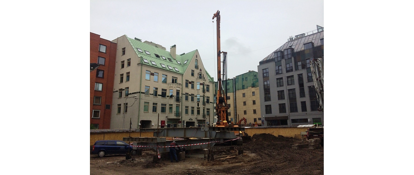 Dzītie pāļi, pāļu izbūve Rīgā, pāļi mājas pamatiem