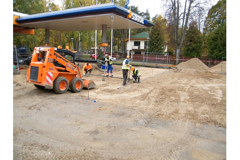 Earthworks in Talso