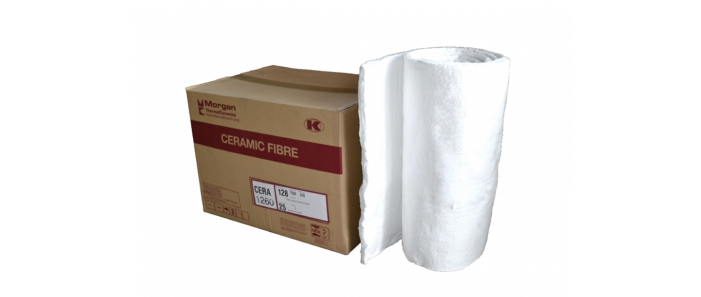 Fire-resistant cotton wool in rolls