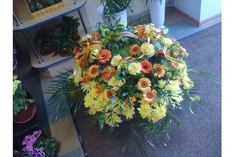 Flower trade in Latgale