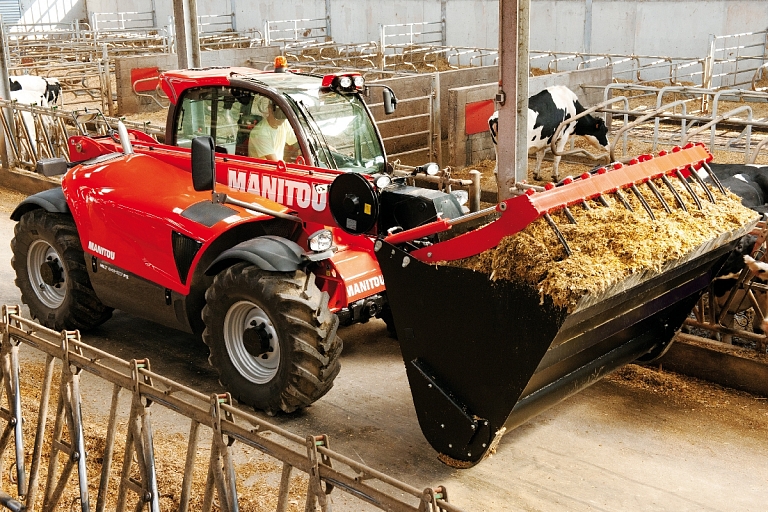 Manitou teleskopiskie iekrāvēji
