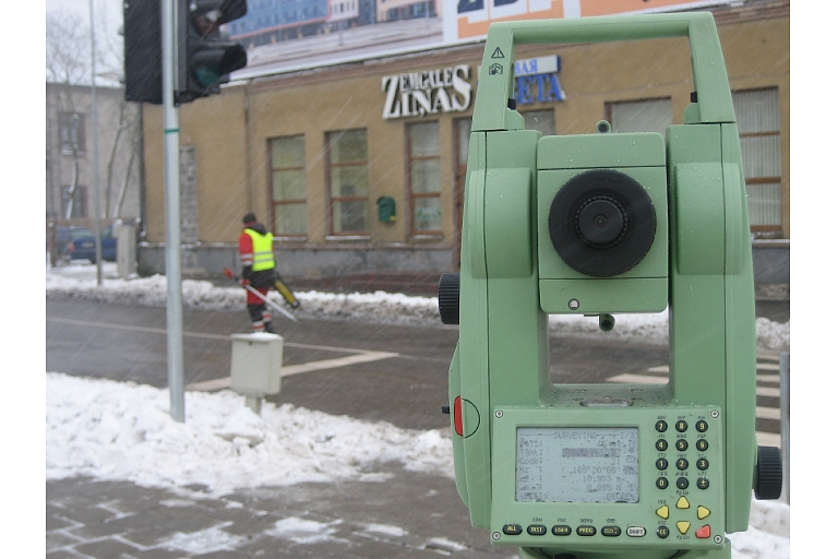 Surveying works
