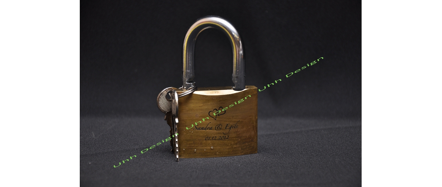 свадебные ключи.