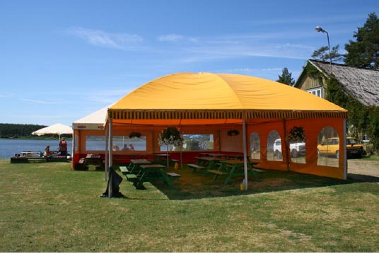 Tent sites in Kurzeme