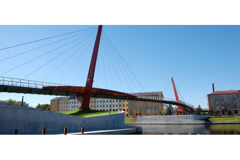 . Reconstruction of Čakste boulevard in Jelgava, road and bridge designing