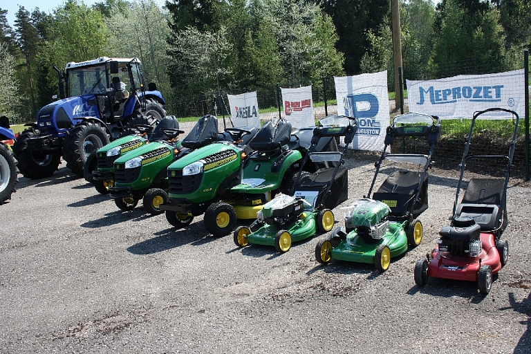 Agricultural machinery in Talsi district
