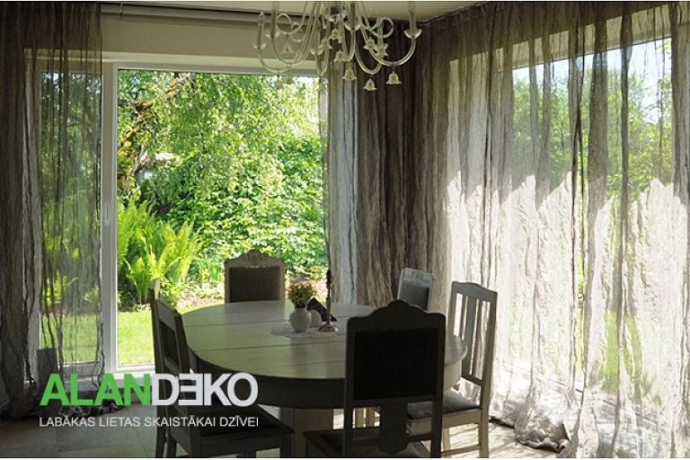 ALANDEKO curtains to custom design sewing