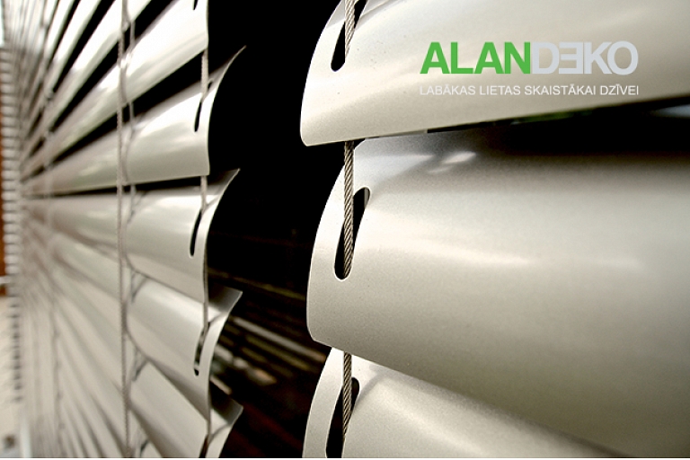 ALANDEKO horizontal blinds outdoor interiors