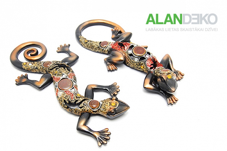 ALANDEKO interior gifts decorative figures lizards