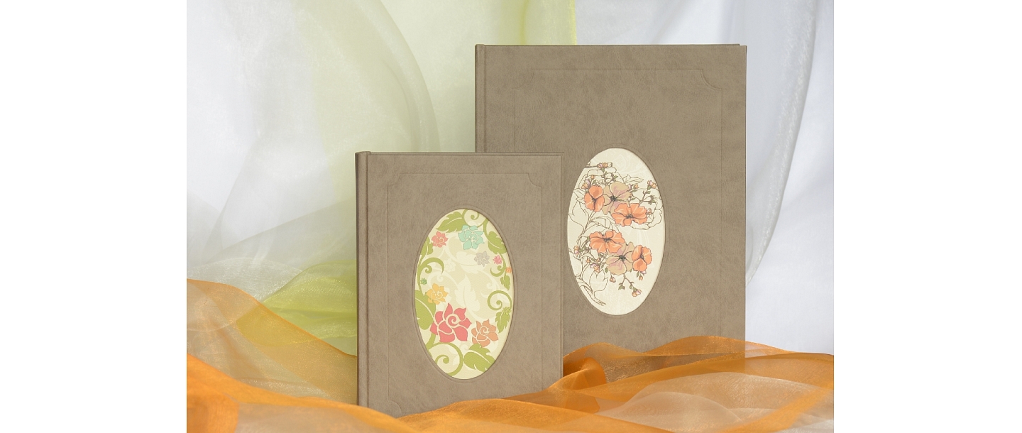 Guestbook A5, A4, beige