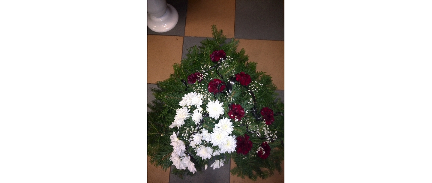 Funeral bouquets in Rezekne