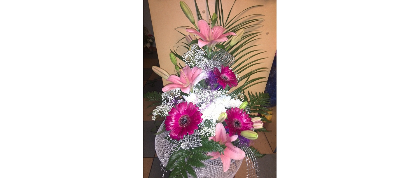 Flower bouquets in Rezekne