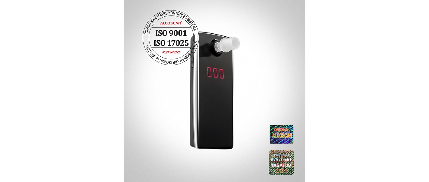 ISO 9001, ISO 17025 breathalyzer