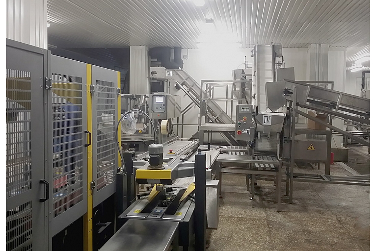 Dosing and packaging line 2t per hour