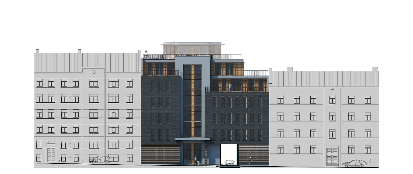 Apartment house in Riga, Sarlotes Street