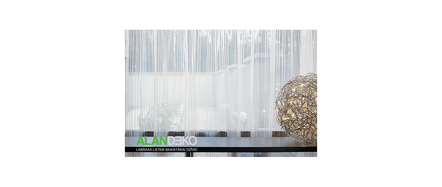 ALANDEKO day curtains sewing design