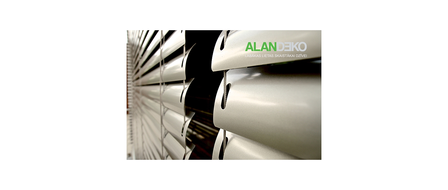 ALANDEKO horizontal blinds outdoor interiors