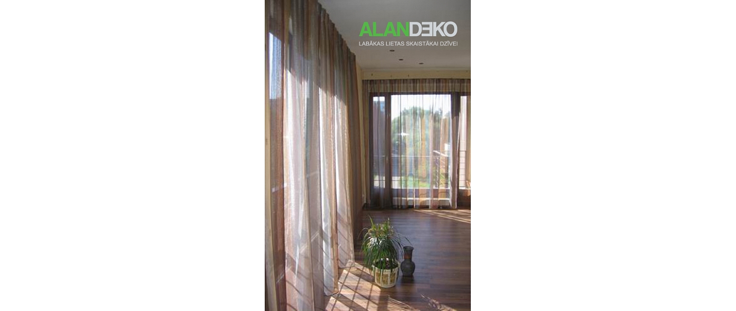 ALANDEKO interjers aizkari dizains šūšana