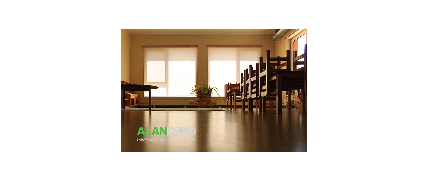 Рулонные шторы ALANDEKO для детских садов, школ, учебных заведений