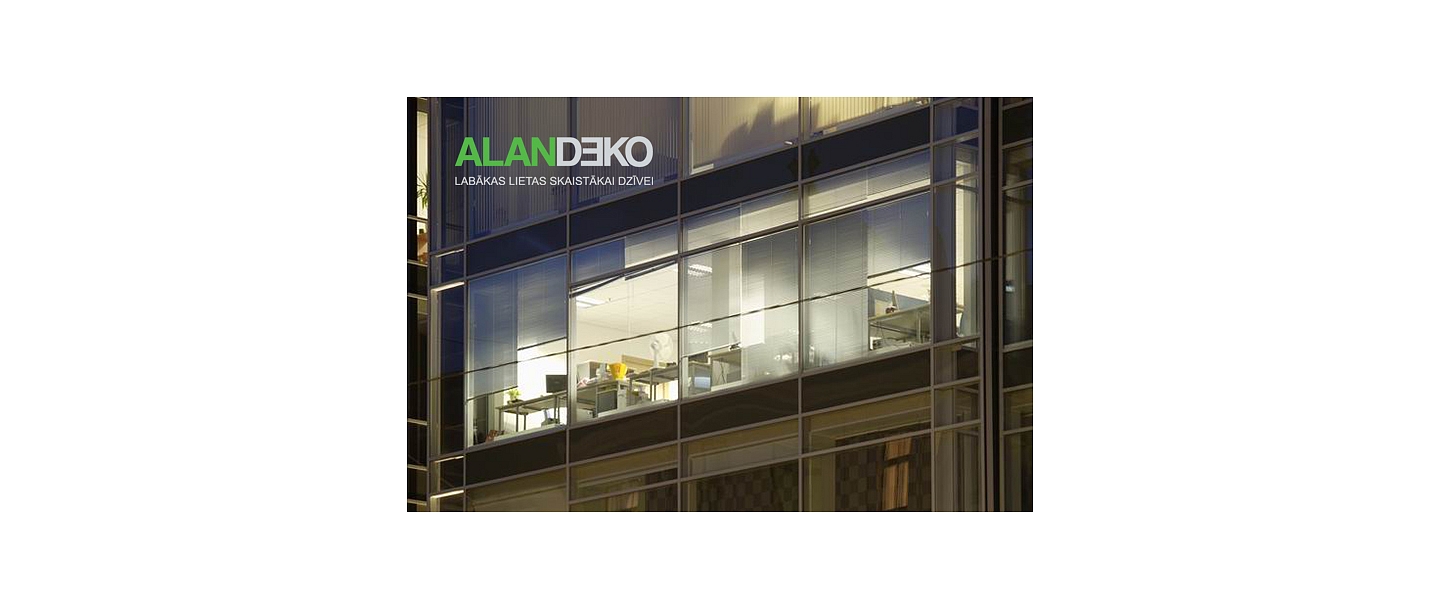 ALANDEKO blinds for offices