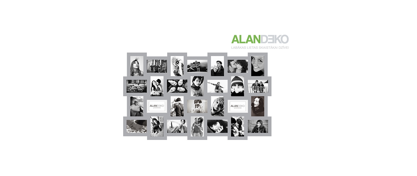 ALANDEKO dāvanas fotorāmji kolāža