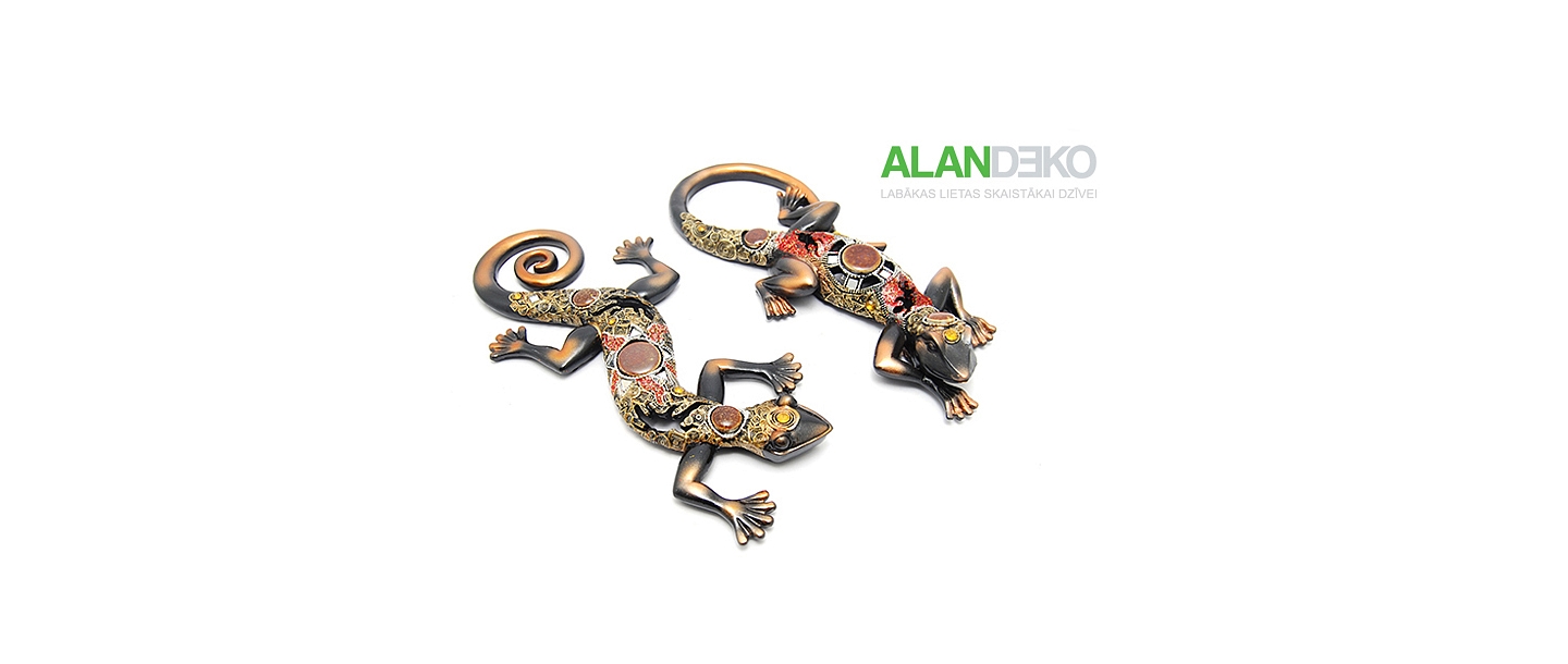 ALANDEKO interior gifts decorative figurines lizards