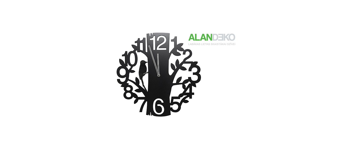 ALANDEKO interjers dāvanas pulkstenis