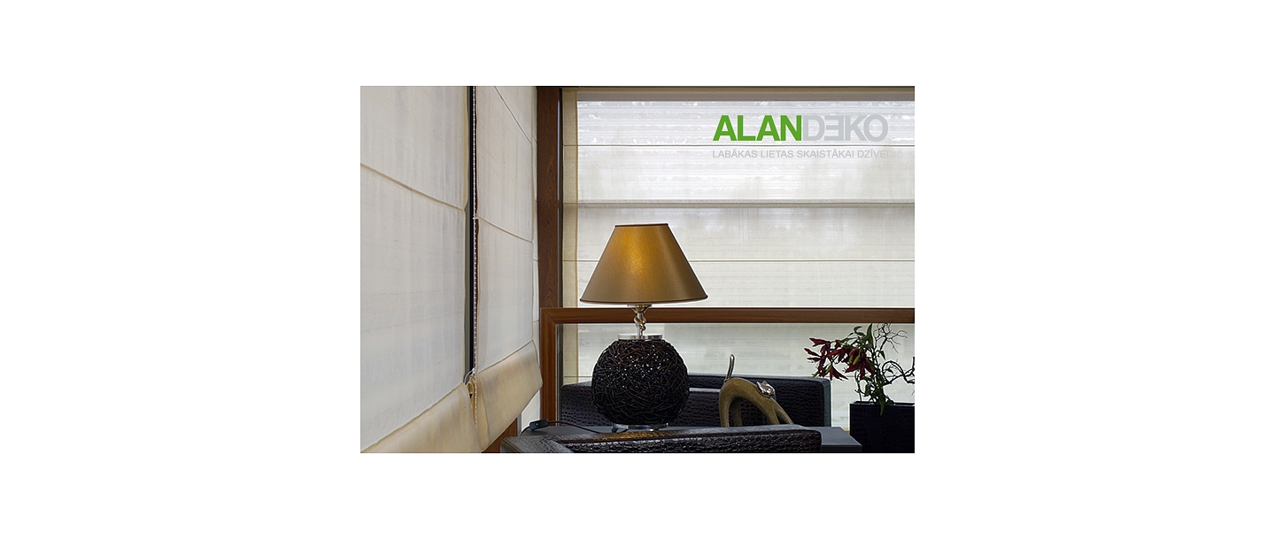 ALANDEKO romiešu žalūzijas