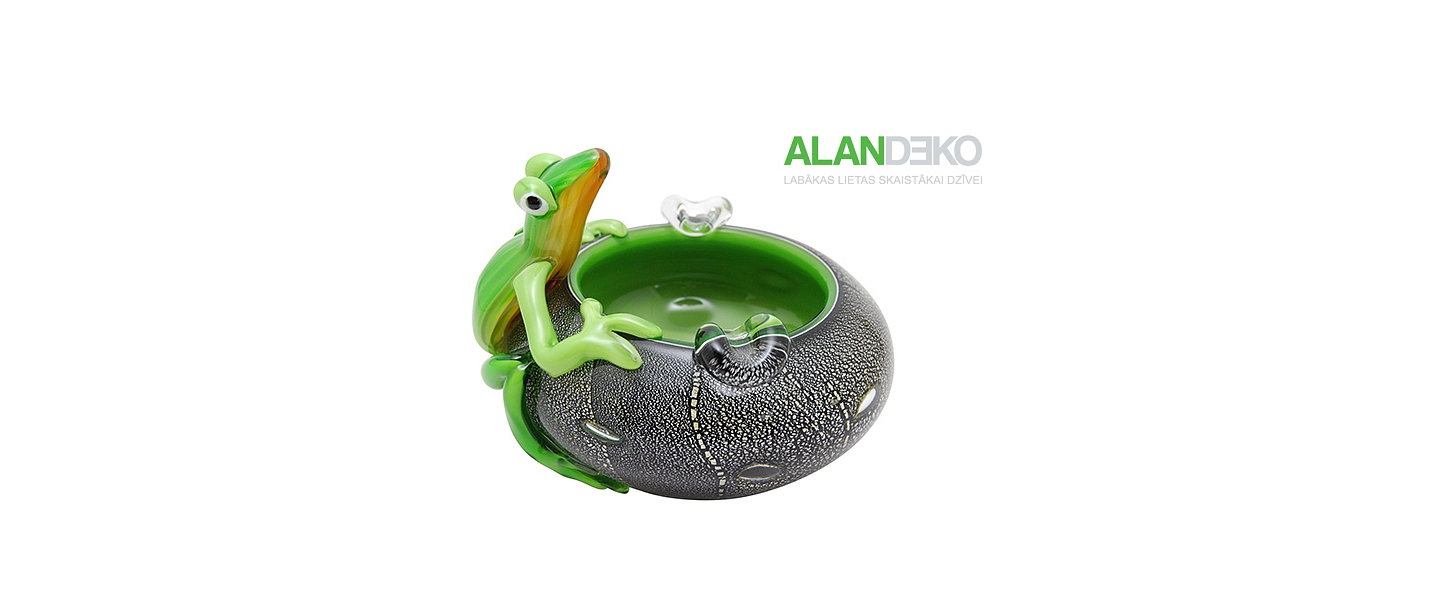 ALANDEKO interior tableware vase frog