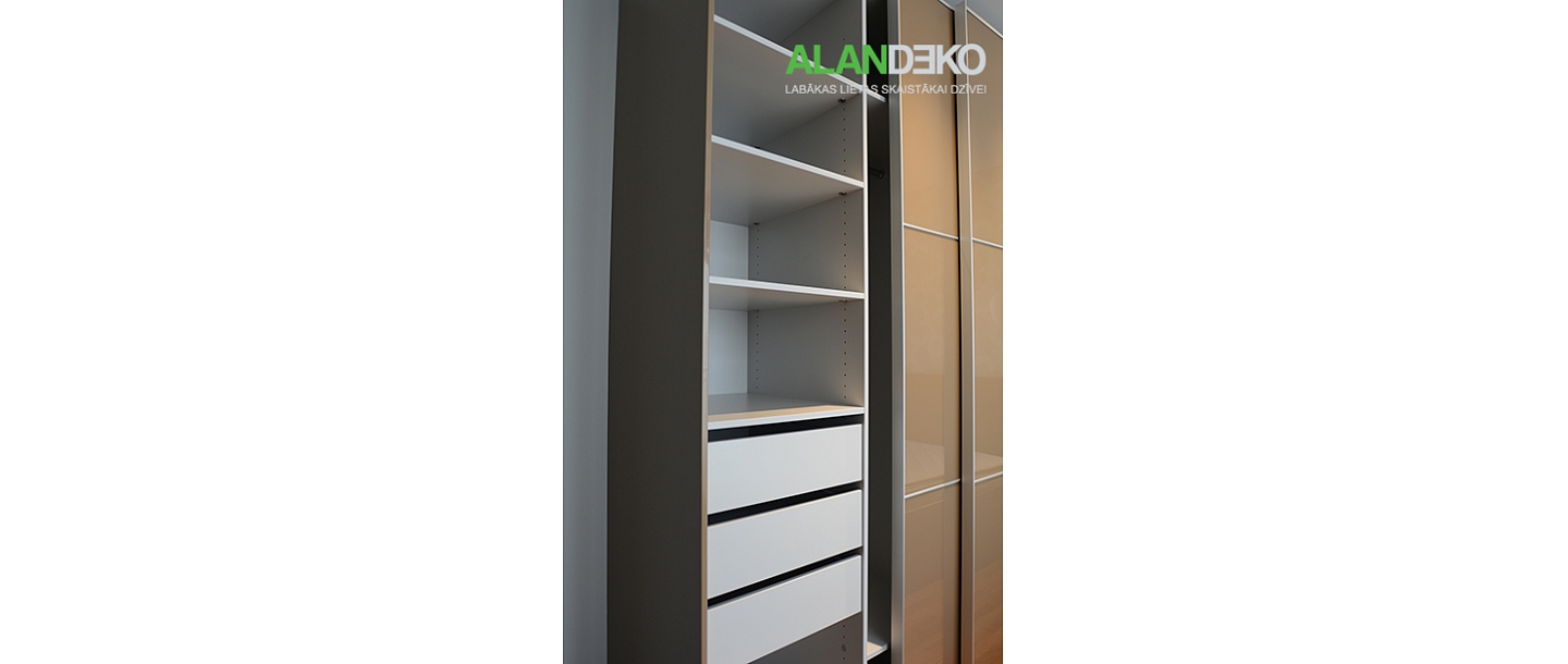 ALANDEKO furniture cabinet system shelves drawers