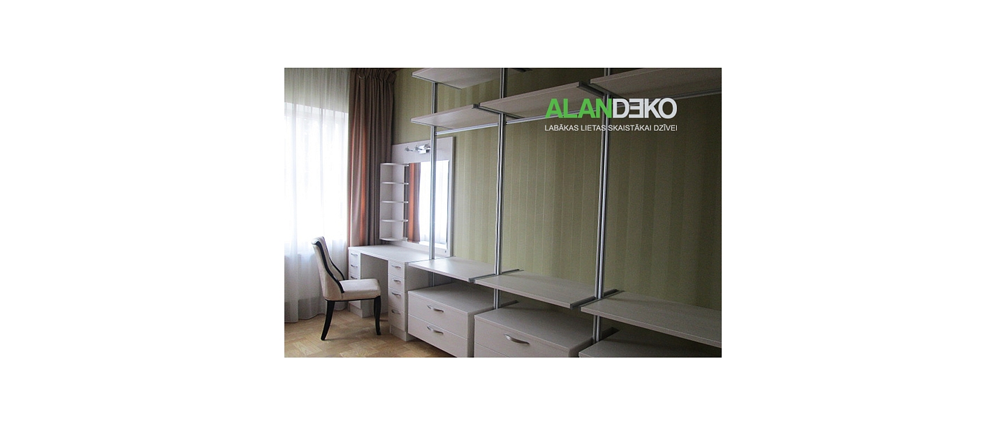 ALANDEKO furniture wardrobe shelves