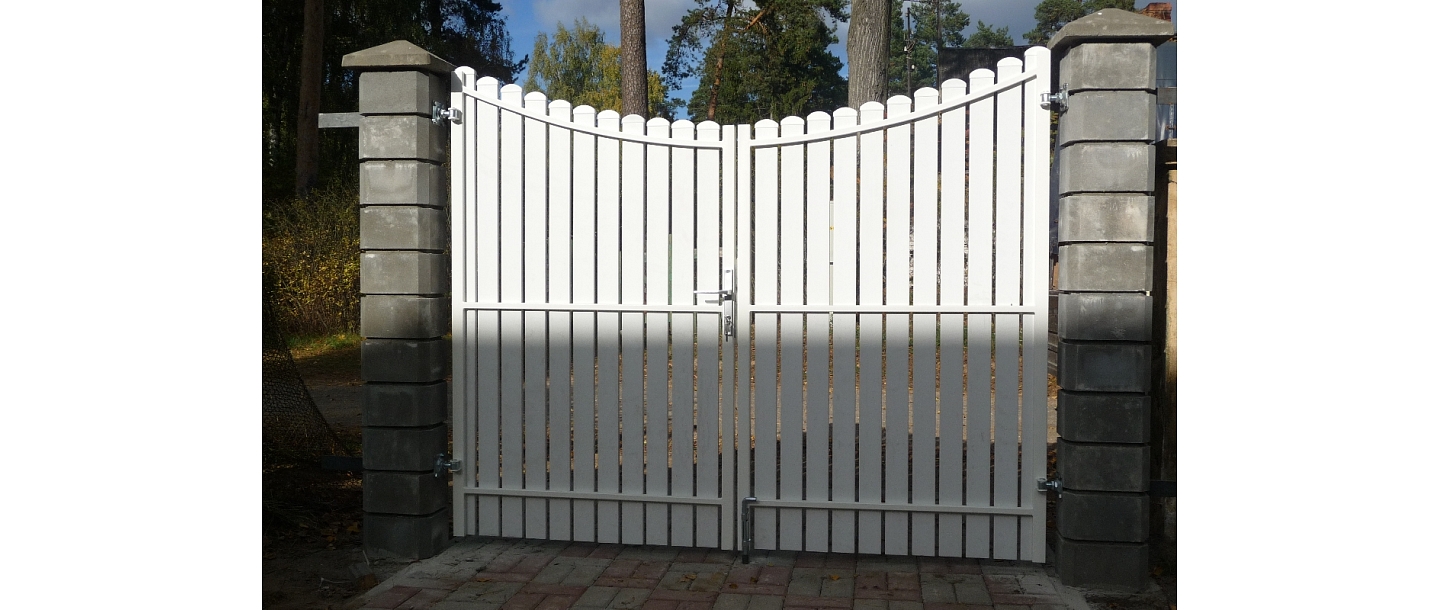 PVC gates Daugavpils