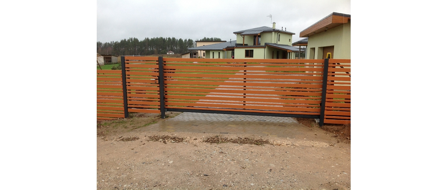 Wooden fences, Home gates