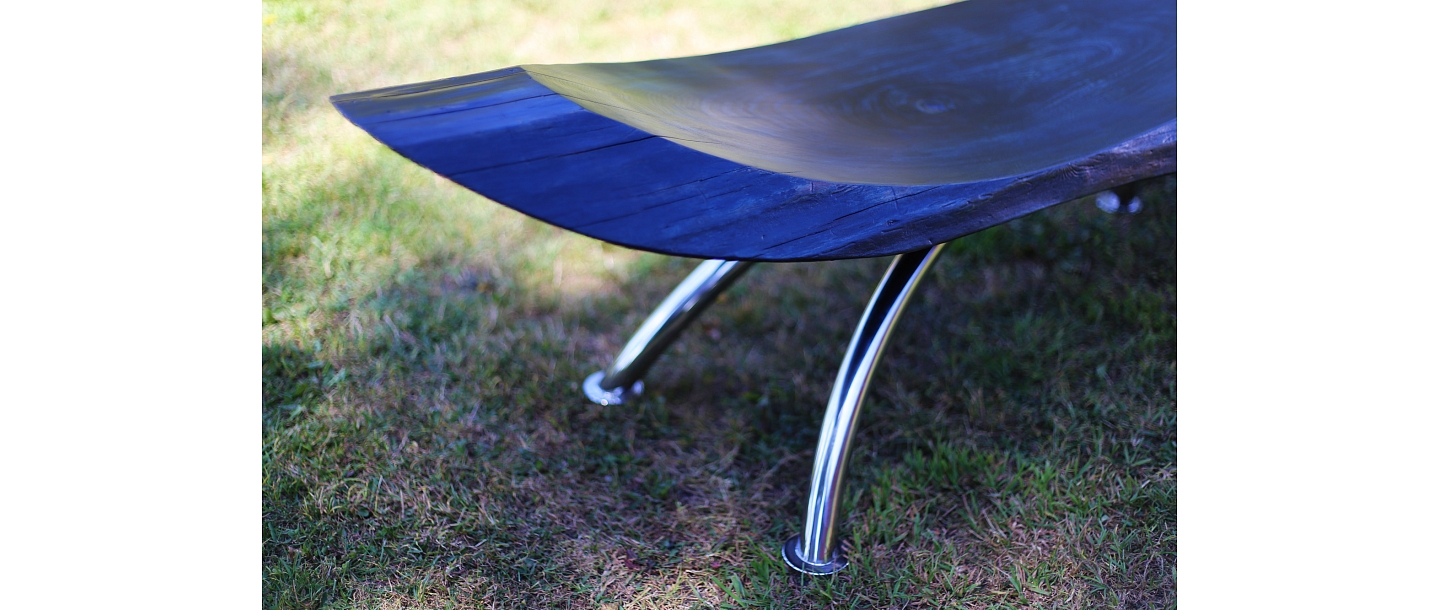 Natural wood furniture