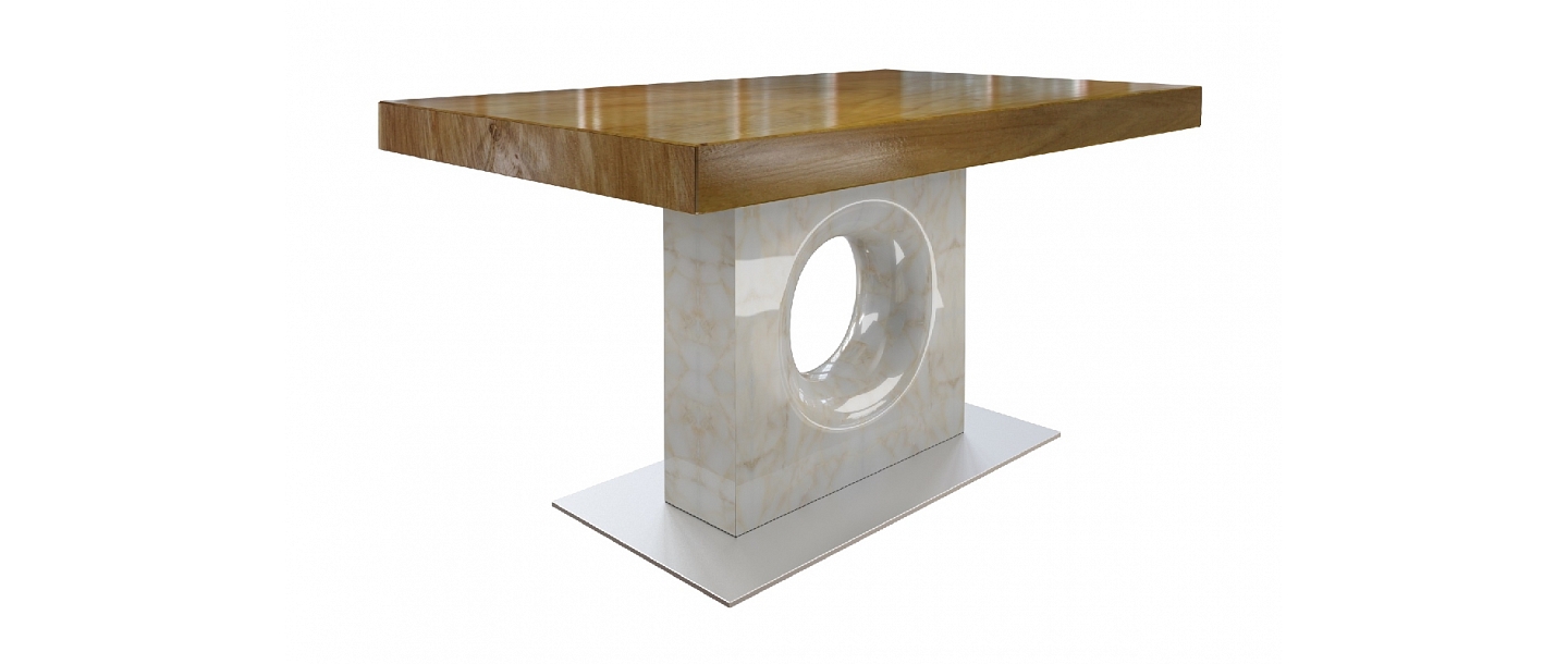 Oak, balm poplar, Canadian aspens, spruce, elms, red elm tables