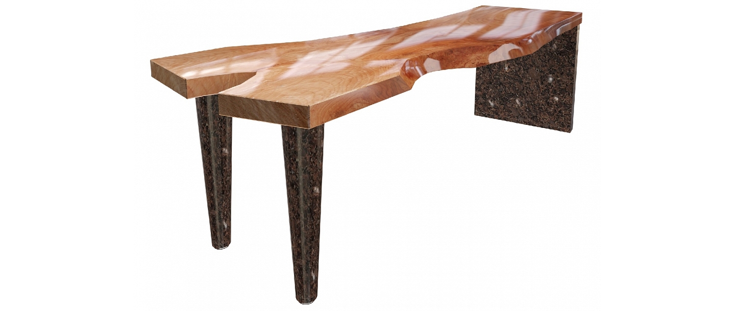 Solid wood tables, kitchen equipment