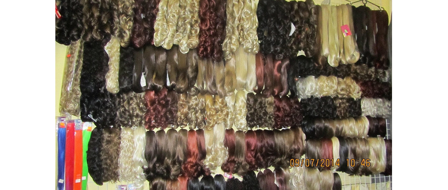 Wigs, hairpieces, hair extensions