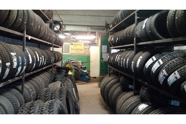 Tire sales Tukums, All types of tires