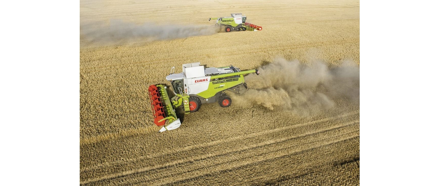 Graudu kombaini Claas