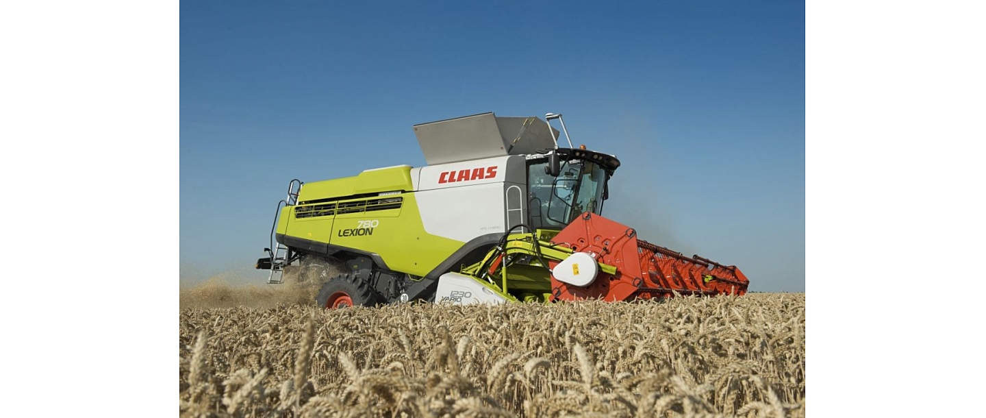 Combine harvester Claas Lexion