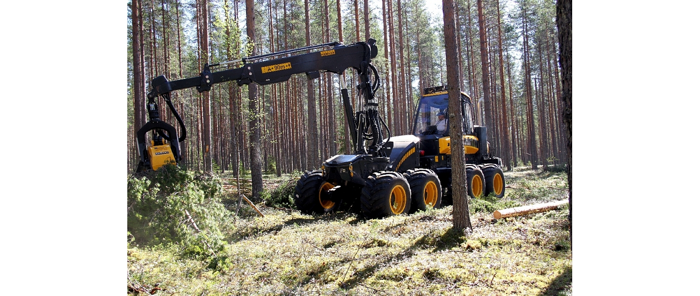 Харвестер ponsse ergo 8w c51